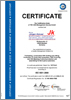 Certificate DIN EN ISO 9001:2008